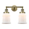 Innovations Lighting Canton 2 Light Bath Vanity Light Part Of The Franklin Restoration Collection 208L-AB-G181-LED