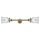 Innovations Lighting Canton 2 Light Bath Vanity Light Part Of The Franklin Restoration Collection 208L-AB-G182-LED