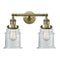 Innovations Lighting Canton 2 Light Bath Vanity Light Part Of The Franklin Restoration Collection 208L-AB-G182-LED