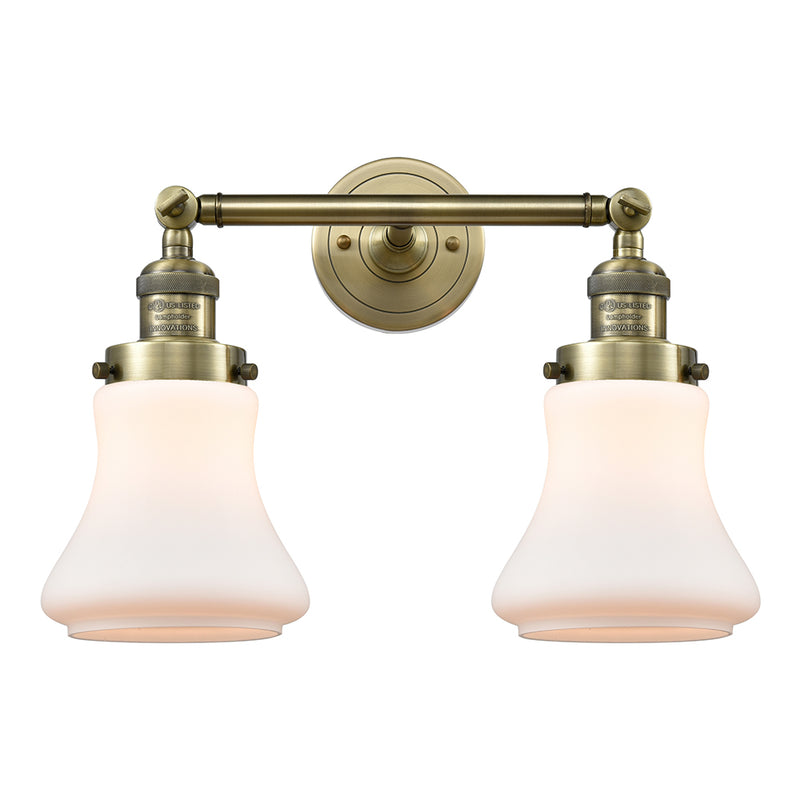 Innovations Lighting Bellmont 2 Light Bath Vanity Light Part Of The Franklin Restoration Collection 208L-AB-G191-LED