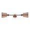 Addison Bath Vanity Light shown in the Antique Copper finish with a Antique Copper shade