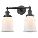 Innovations Lighting Canton 2 Light Bath Vanity Light Part Of The Franklin Restoration Collection 208L-OB-G181-LED