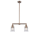 Canton Island Light shown in the Antique Copper finish with a Seedy shade