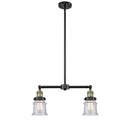 Canton Island Light shown in the Black Antique Brass finish with a Seedy shade