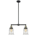 Canton Island Light shown in the Black Antique Brass finish with a Seedy shade