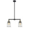 Canton Island Light shown in the Black Antique Brass finish with a Seedy shade