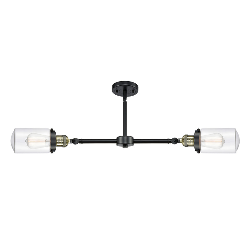 Innovations Lighting Dover 2 Light 21" Island Light 209-BAB-G312-LED