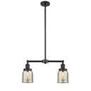 Bell Island Light shown in the Oil Rubbed Bronze finish with a Silver Plated Mercury shade