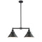 Briarcliff Island Light shown in the Oil Rubbed Bronze finish with a Oil Rubbed Bronze shade