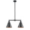 Appalachian Island Light shown in the Oil Rubbed Bronze finish with a Oil Rubbed Bronze shade