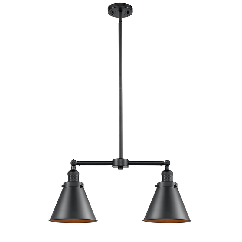 Appalachian Island Light shown in the Oil Rubbed Bronze finish with a Oil Rubbed Bronze shade