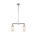 Dover Island Light shown in the Polished Nickel finish with a Matte White shade