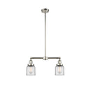 Bell Island Light shown in the Polished Nickel finish with a Clear shade