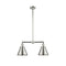 Appalachian Island Light shown in the Polished Nickel finish with a Polished Nickel shade