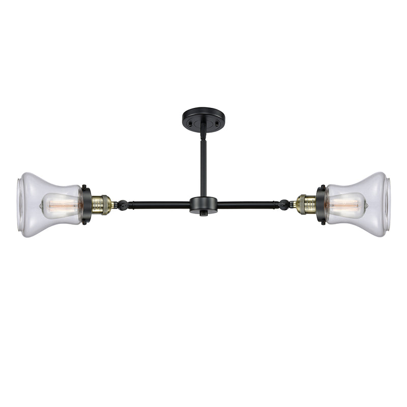 Innovations Lighting Bellmont 2 Light 21" Island Light 209-BAB-G192