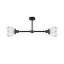 Innovations Lighting Fulton 2 Light 21" Island Light 209-BK-G172