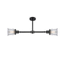 Innovations Lighting Canton 2 Light 21" Island Light 209-BK-G182S