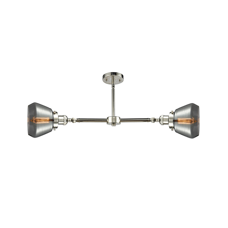 Innovations Lighting Fulton 2 Light 21" Island Light 209-PN-G173