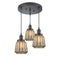 Chatham Multi-Pendant shown in the Oil Rubbed Bronze finish with a Mercury shade