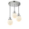 Beacon Multi-Pendant shown in the Polished Nickel finish with a Matte White shade