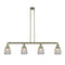 Chatham Island Light shown in the Antique Brass finish with a Clear shade