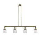 Bell Island Light shown in the Antique Brass finish with a Clear shade