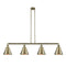 Appalachian Island Light shown in the Antique Brass finish with a Antique Brass shade