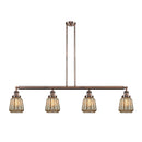 Chatham Island Light shown in the Antique Copper finish with a Mercury shade