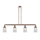 Canton Island Light shown in the Antique Copper finish with a Seedy shade