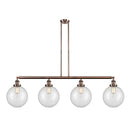 Beacon Island Light shown in the Antique Copper finish with a Clear shade