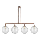 Beacon Island Light shown in the Antique Copper finish with a Clear shade