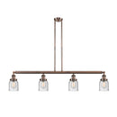 Bell Island Light shown in the Antique Copper finish with a Seedy shade