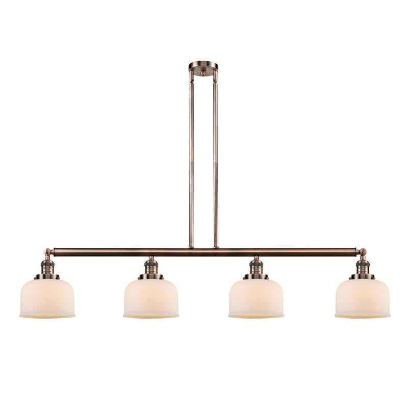 Bell Island Light shown in the Antique Copper finish with a Matte White shade