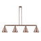 Appalachian Island Light shown in the Antique Copper finish with a Antique Copper shade