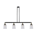 Canton Island Light shown in the Black Antique Brass finish with a Clear shade