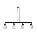 Canton Island Light shown in the Black Antique Brass finish with a Seedy shade