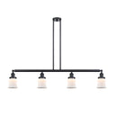 Canton Island Light shown in the Matte Black finish with a Matte White shade