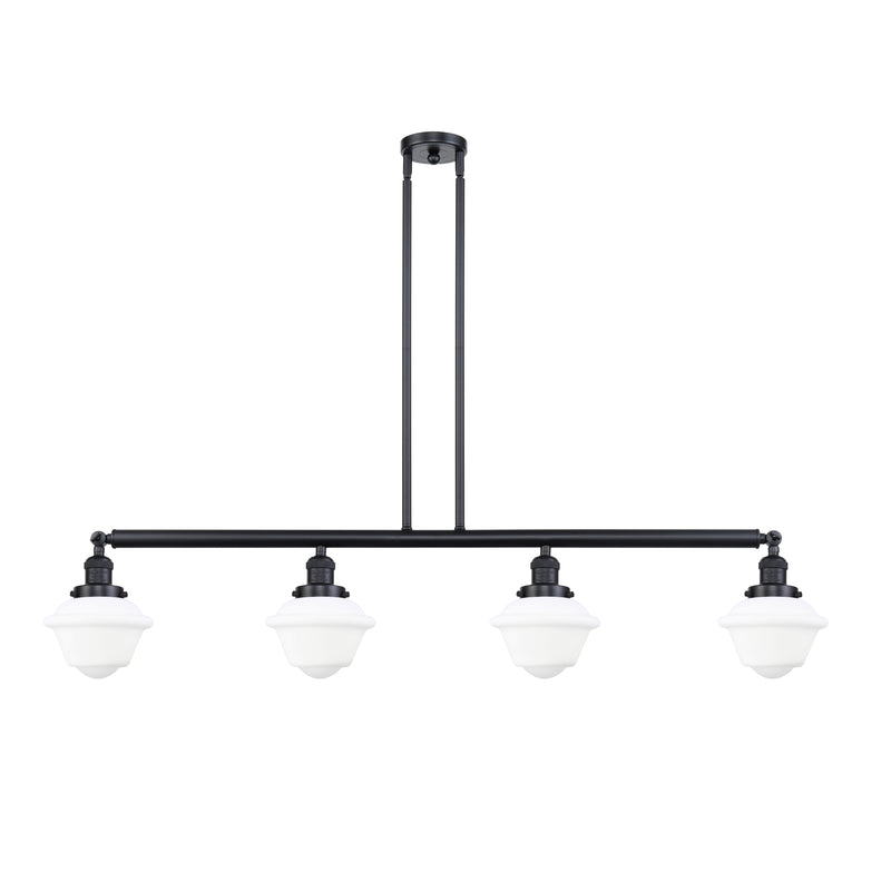 Oxford Island Light shown in the Matte Black finish with a Matte White shade