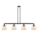 Bell Island Light shown in the Matte Black finish with a Matte White shade