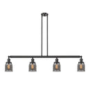 Bell Island Light shown in the Oil Rubbed Bronze finish with a Plated Smoke shade