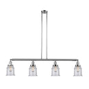 Canton Island Light shown in the Polished Chrome finish with a Seedy shade