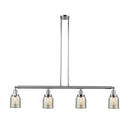 Bell Island Light shown in the Polished Chrome finish with a Silver Plated Mercury shade