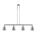 Addison Island Light shown in the Polished Chrome finish with a Polished Chrome shade