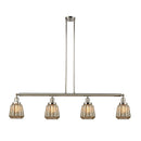 Chatham Island Light shown in the Polished Nickel finish with a Mercury shade