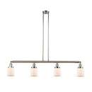 Bell Island Light shown in the Polished Nickel finish with a Matte White shade