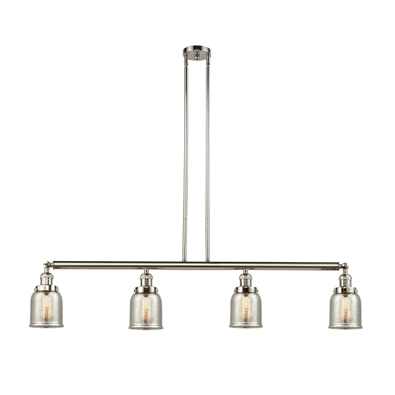 Bell Island Light shown in the Polished Nickel finish with a Silver Plated Mercury shade