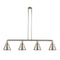 Appalachian Island Light shown in the Polished Nickel finish with a Polished Nickel shade