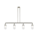 Dover Island Light shown in the Brushed Satin Nickel finish with a Seedy shade