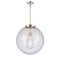 Beacon Pendant shown in the Polished Nickel finish with a Clear shade