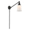 Canton Swing Arm shown in the Oil Rubbed Bronze finish with a Matte White shade